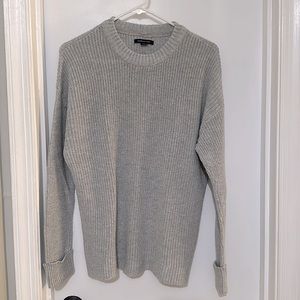 Gray sweater